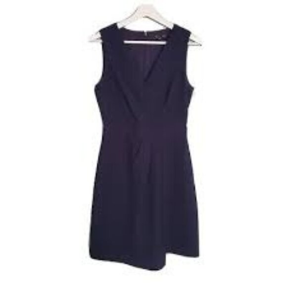 Club Monaco Winhona Sleeveless Dress. Navy. Size 4. - Picture 1 of 5